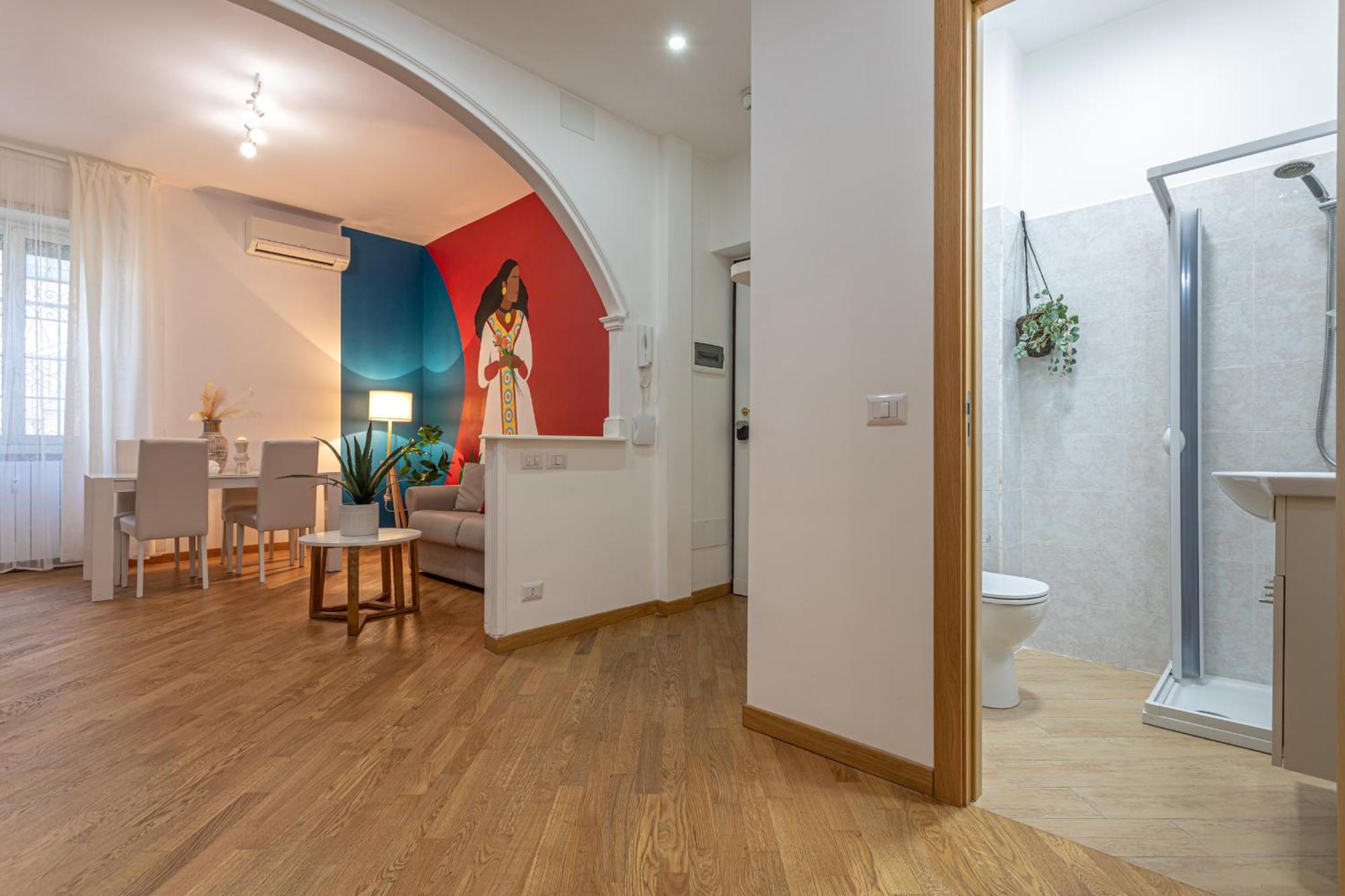 罗马Casa Abeba A Torre Maura公寓 外观 照片